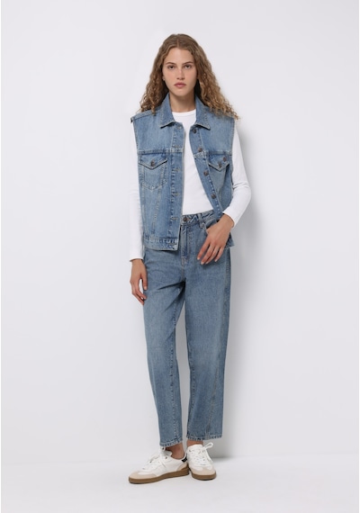Colin's Colins Oversize Fit Kadın Mavi Yelek Cl1076039 Q1.v1 Dn44475 Denim