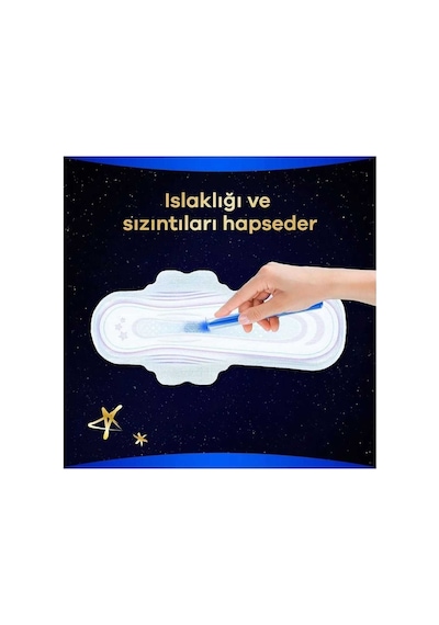 Ultra Gece Extra Plus Hijyenik Ped 5 Boy Beden 14x12 168 Adet