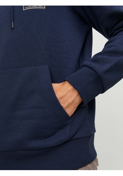 Jack & Jones Jack&jones Kapüşonlu Lacivert Erkek Sweatshirt 12251998 001