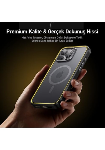 The Future Iphone 16 Pro Max Kılıfı, Magsafe Uyumlu Telefon Kılıfı, Desert Titanium Diğer