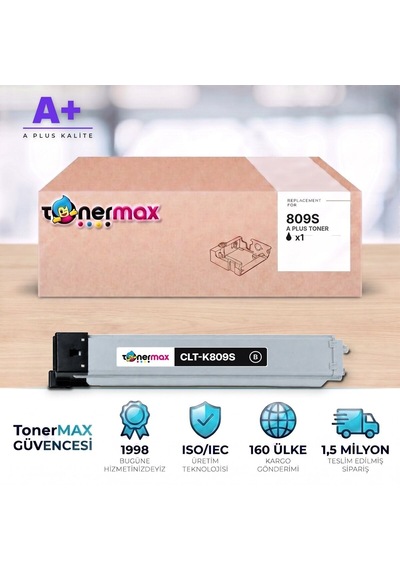 Samsung Clt-k809s Siyah Uyumlu Toner A Plus / Clx-9201 / Clx-9251 / Clx-9301