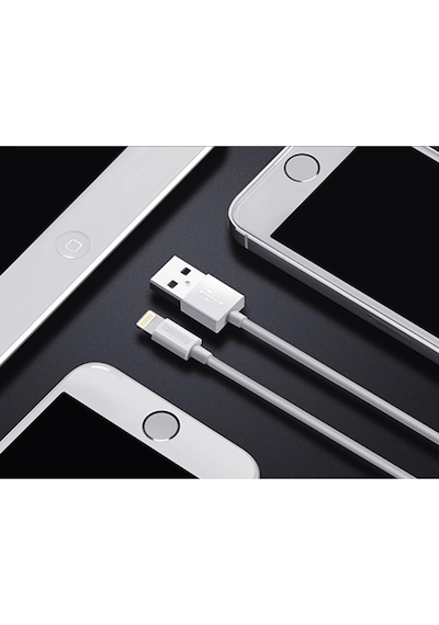 Choetech Lightning Usb Şarj Kablosu Mfı Lisanslı 1.8 Metre - Ip0027 - Beyaz