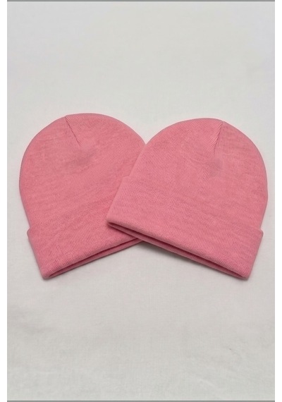 Moibody Premium Unisex Beanie Bere Seti 2 Li Paket Açık Pembe2 Açık Pembe2