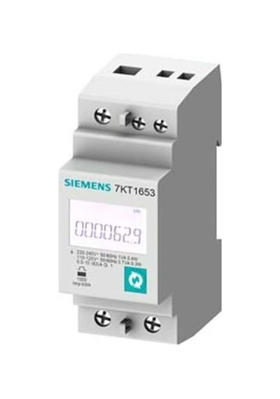 Siemens 7kt1653 7kt Pac1600 Enerji Ölçer Monofaze 63a M-bus Haberleşme Fonksiyonlu