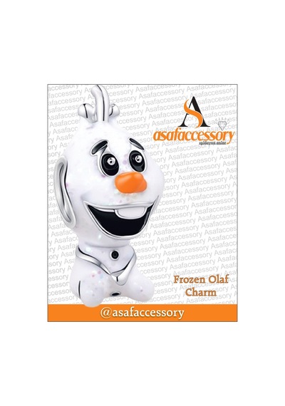 Frozen Olaf Charm Asafaccessory Beyaz