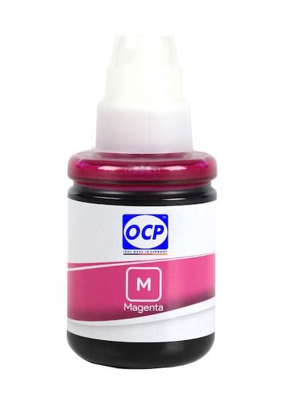 OCP Canon Pixma G3000 Uyumlu Yazıcı Mürekkebi 135ml M Magenta Macenta Dye
