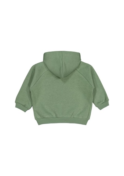 Civil Baby Keep Smiling Etiketli Basic 6-18 Ay Sweatshirt Asker Yeşili