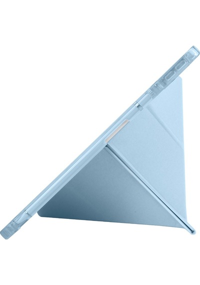 Huawei Matepad Se 10.4 Uyumlu Kalem Bölmeli Standlı Tri-folding Tablet Kılıfı Kapaklı Kılıf