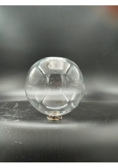 G.9 Ampule Göre,glob Avize Camı.şeffaf Renkte Çapı:10.00 Cm Küre.kendinden Dişli