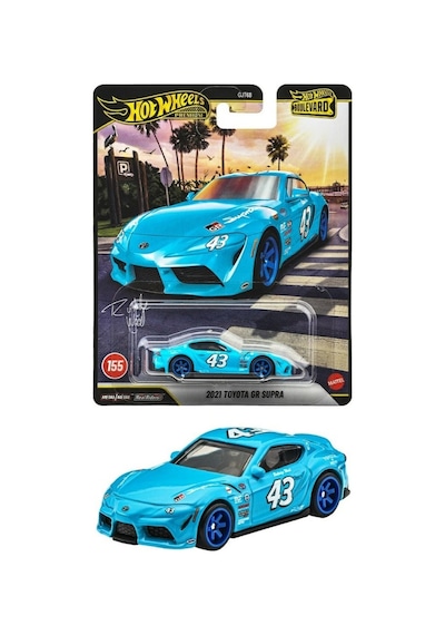 Hot Wheels Boulevard Premium Araçlar 2021 Toyota Gr Supra Gjt68 - Jhw34 Çok Renkli