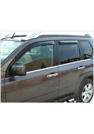 Nissan X-Trail Krom Cam Çıtası 6 Prç. 2007-2013 P.Çelik