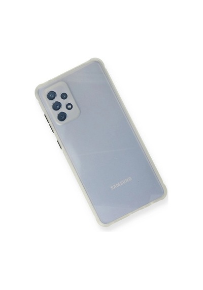 Samsung Galaxy A72 Kılıf Miami Şeffaf Silikon - Şeffaf