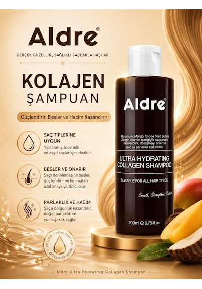 Ultra Hydrating Collagen Yoğun Nemlendirici & Onarıcı Şampuan 200 ML
