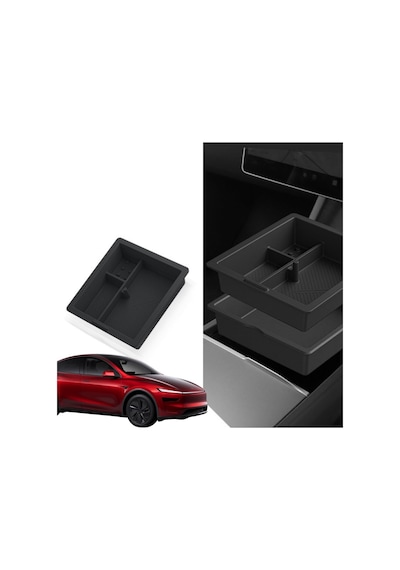 Tesla Juniper İçin Orta Konsol Düzenleyici, Siyah