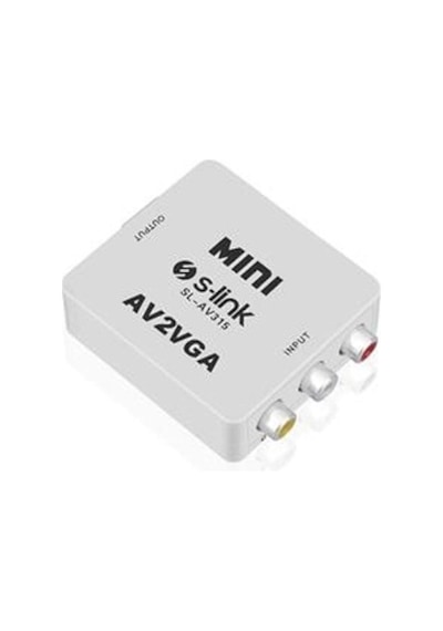 S-link Sl-av315 Vıdeo To Vga Çevirici Kdo