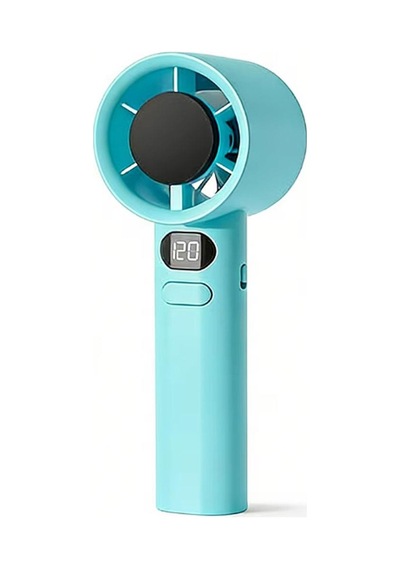 Taşınabilir Mini Fan El Tipi Turbo Vantilatör Mavi