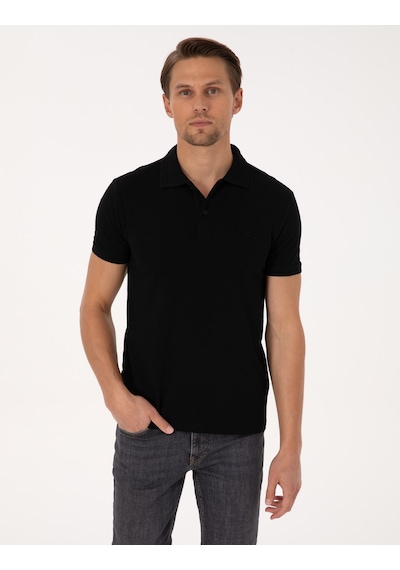 Pierre Cardin Erkek Siyah Tişört Basic 50325323-vr046 Siyah
