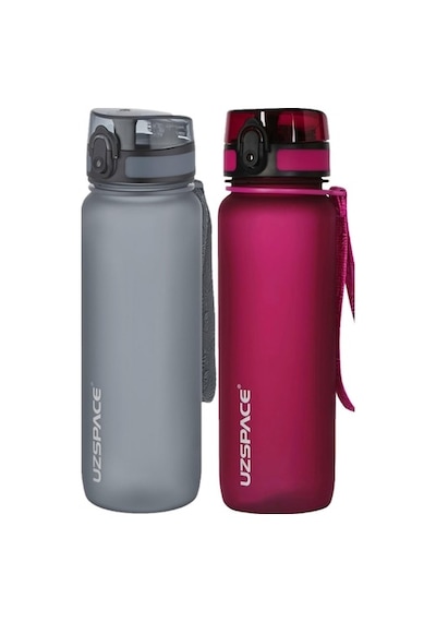 Uzspace Tritan Bpa'sız 25 CM Su Matarası 2'li Set 800 ML
