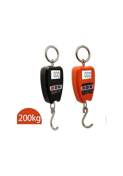 Dijital Güçlü Asmalı Kafa Ölçü 200kg/441lb Yüksek Doğruluk Turuncu Taka Ölçeği