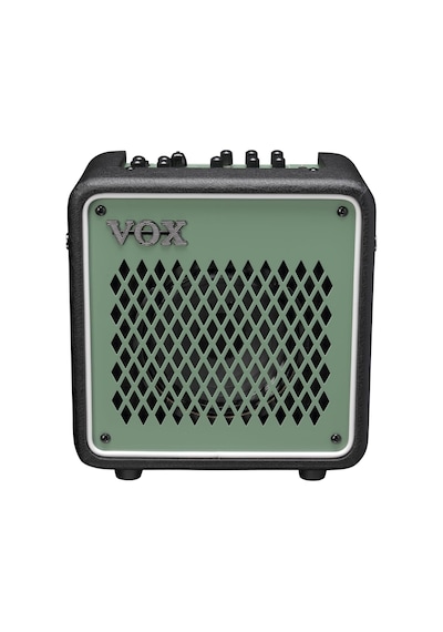 Mini Go 10 Zeytin Yeşili, Gitar Ve Ses Serisi Transistör Efektleri İçin Combo Amplifikatör, 10 W Güç, 6,5 İnç İla
