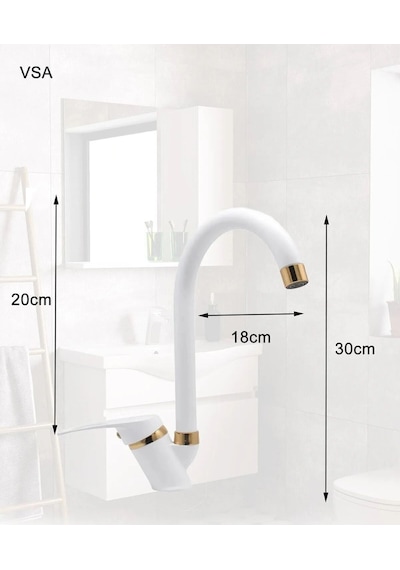 Altın Robot Yağmurlama Tepe Duş Banyo Lavabo Batarya Musluk Seti Yeni Nesil Duş Altın