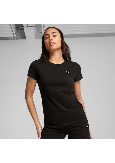Puma Essentials Elevated Kadın Siyah Tişört 690894-01 Siyah