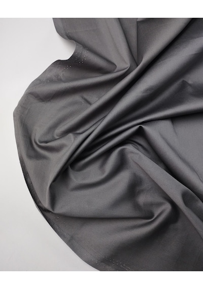 Füme Renkte Poplin Kumaş 140x200cm-10877 Füme