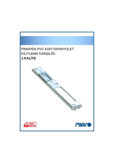 Pimapen Pvc Kapı Kilitleme Karşılığı Pvc Ispanyolet Kilit Karşılık
