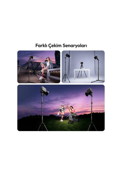 Ulanzi Tt43 Iı 210cm Reversible 2 İn 1 Işık Standı - S085
