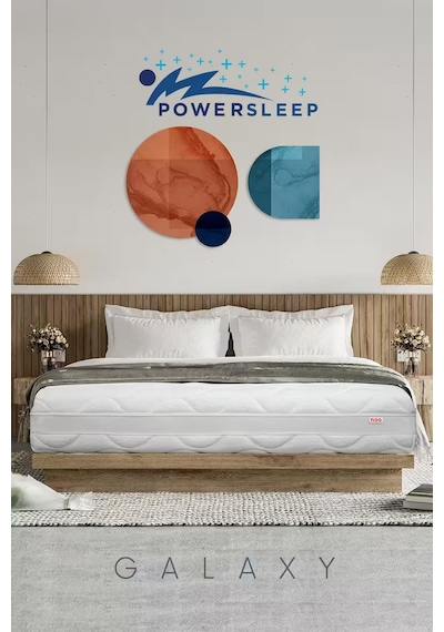 Galaxy Power Sleep Yıkanabilir Kumaşlı Ultra Ortopedik Visco Tek Kişilik Yatak