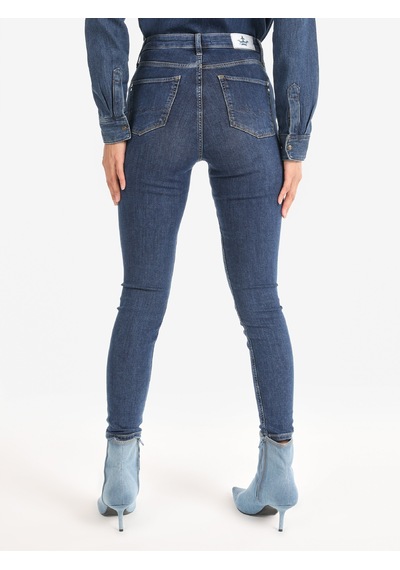 Colin's Colins 760 Diana Super Slim Fit Yüksek Bel Dar Paça Mavi Kadın Jean Pantolon 001