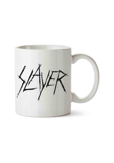 Slayer Porselen Kupa Bardak Beyaz