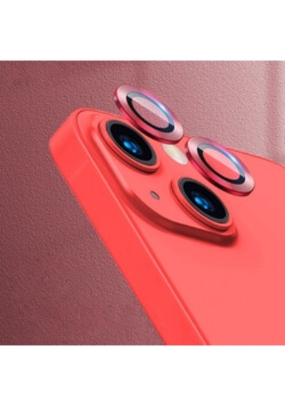 Lexroo İphone 13 Mini Kamera Lens Koruyucu - Kırmızı