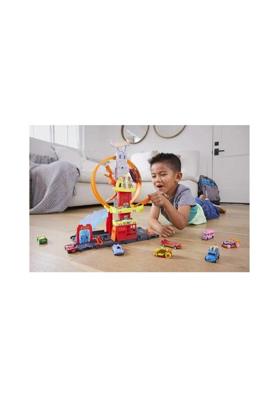 Hkx41 Hot Wheels Çember Pistli Iftaiye Istasyonu