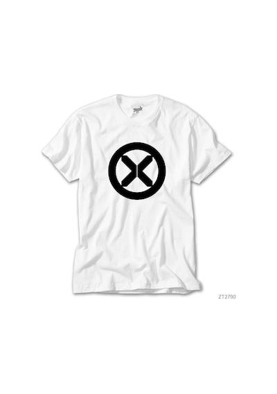 X-Men Logo Beyaz Tişört Beyaz