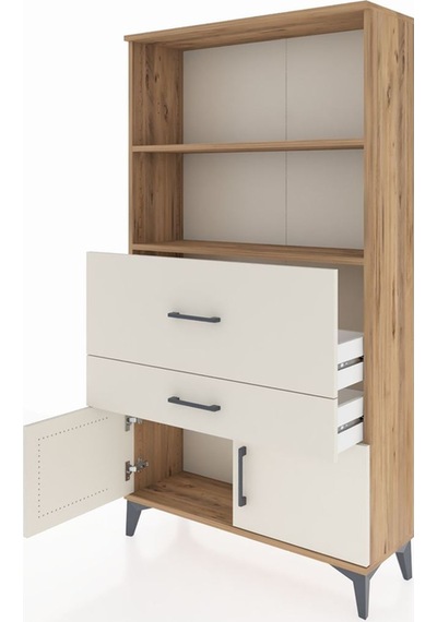 Arges Dolap 2 Raflı 2 Çekmeceli 2 Kapaklı 88x30x163 Çam-aytaşı Çam Arges Dolap 2 Raflı 2 Çekmeceli 2 Kapaklı 88x30x163 Çam-aytaşı Çam