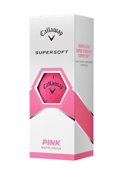 Callaway Bl Cg Supersoft Pink Golf Topu - 3lü Karışık
