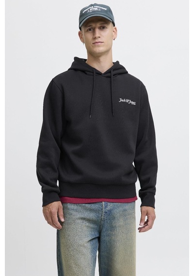 Erkek Jack & Jones Jjyukı Front Sweat Hood Kapüşonlu, Yumuşak Kumaş, Rahat Kesim, Günlük Kullanıma Uygun Sweatshirt Siyah Erkek Jack & Jones Jjyukı Front Sweat Hood Kapüşonlu, Yumuşak Kumaş, Rahat Kesim, Günlük Kullanıma Uygun Sweatshirt Siyah