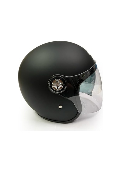 Kask Mat Siyah Çift Vizörlü Stil Terletme Yapmaz Pedler Diğer