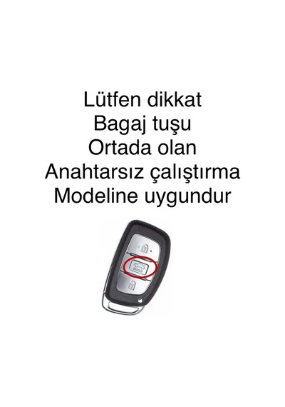 HYUNDAİ SONATA TUSCON UYUMLU ANAHTAR KORUMA KILIF