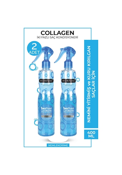 Morfose Collagen Sıvı Saç Kremi 400 Ml 3 Adet