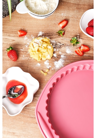Emsan Silikon Tart Kalıbı Pembe