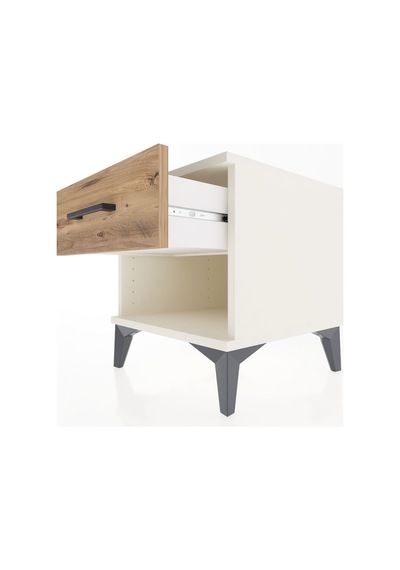 Hyperion Komodin Tek Çekmeceli 44x44x48 Aytaşı-çam Aytaşı