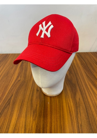 Hamze Ny Yankees New York Nakışlı Unisex Beyzbol Cap Şapka Kırmızı