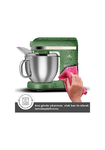 Karaca Mastermaid Chef Pro 1750 W Çift Kollu Stand Mikser