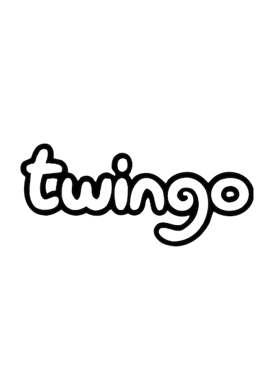 Renault Twingo Sticker Yazı Logo Stickeri 2 Adet 17X5Cm