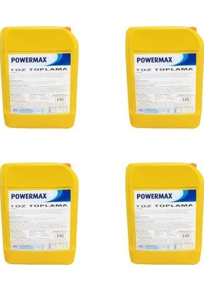 Powermax Statik Toz Toplama Maddesi Toz Toplama Deterjanı 4x5 Kg1