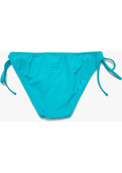 Koton Beli Bağlamalı Bikini Altı Turkuaz 0yak88501gm Turkuaz