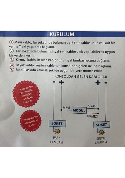 Amerikan Park Modülü Düğmeli / Laye03