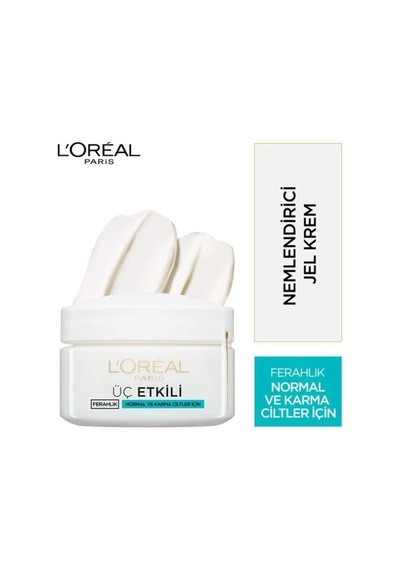 L Oréal Paris Loreal Üç Etkili Fresh Jel Krem 50ml